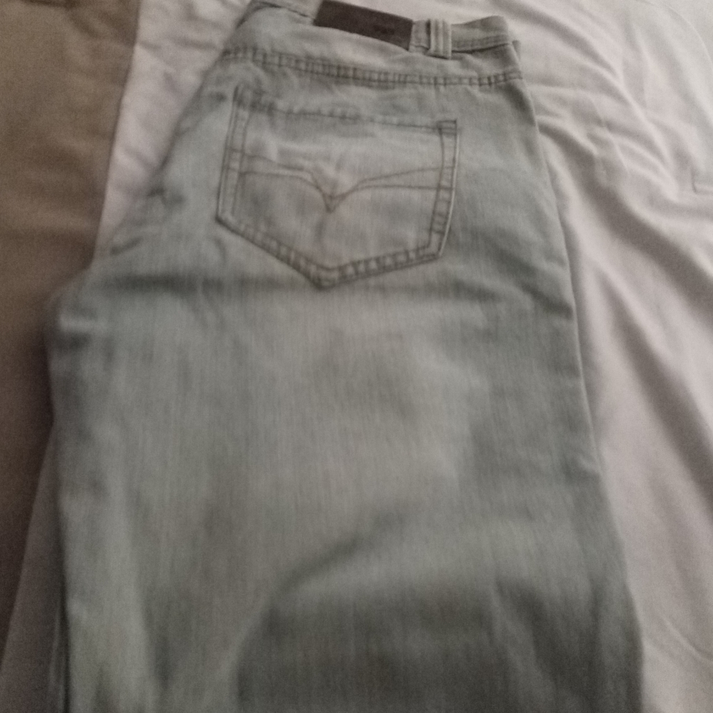 Royal Blue light Jeans straight leg fit